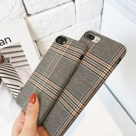 iPhone Fabric Grid Case - Picture 3 of 4